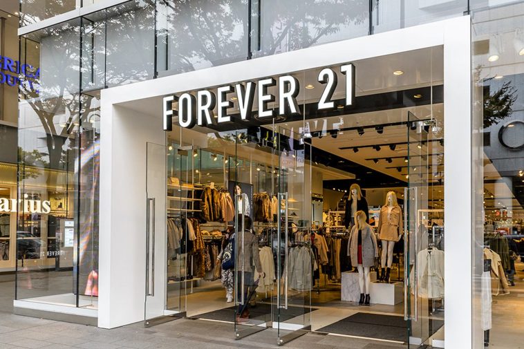 Imagen de la página web de Forever 21