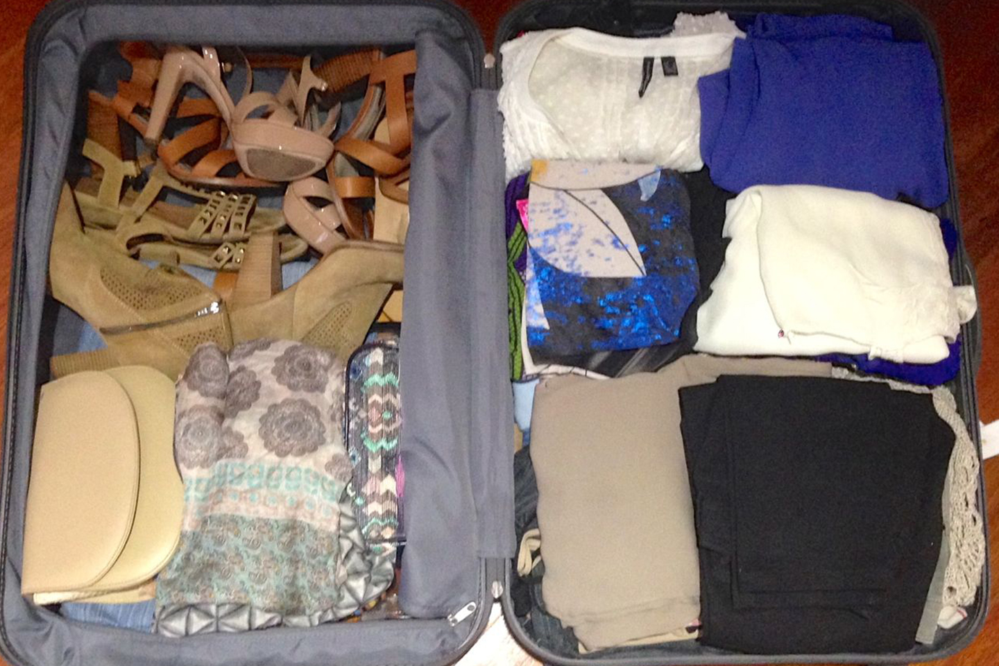 salto reserva Colgar Cómo empacar zapatos en una maleta de viaje - Tips Para Tu Viaje